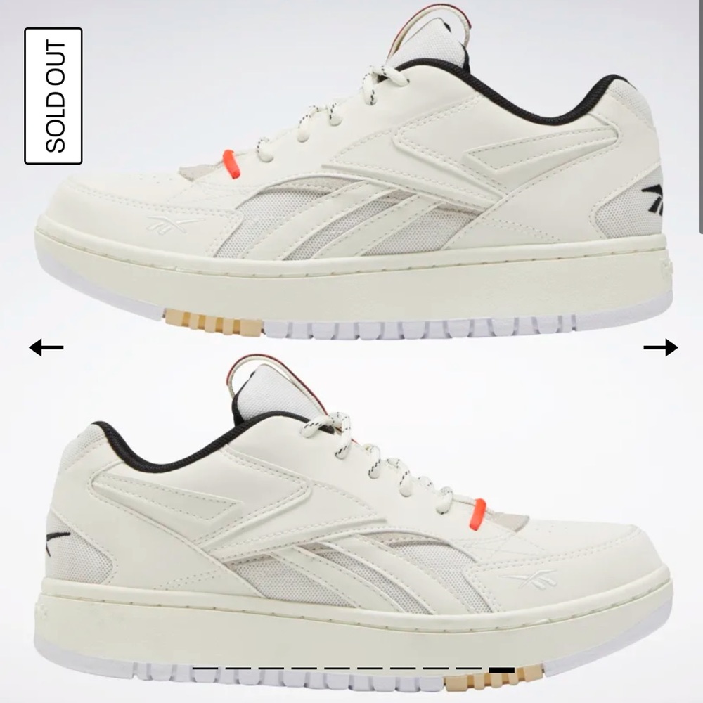NWOT Reebok Court Double Mix Women's Sneakers